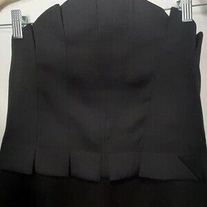 ZARA Elegant Strapless Jumpsuit Size M, Black, NWT, $79.90